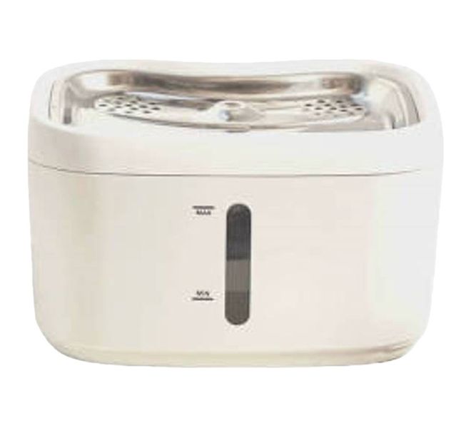 2.5L Smart Cat Water Fountain with App, Stainless Steel, Weight Sensor