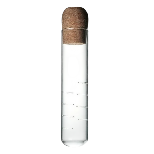 High Borosilicate Glass Tea Strainer Tube - Clear