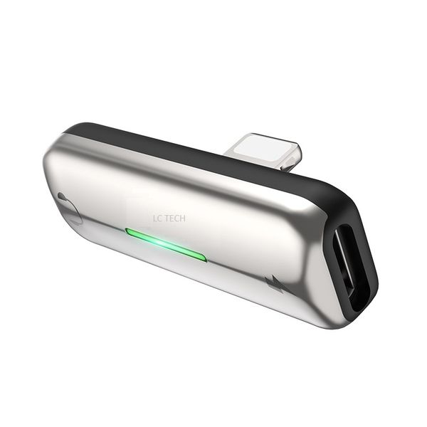 2 in 1 Dual Lightning Headphone Audio and Charge Adapter for iPhone 11/XS/XR