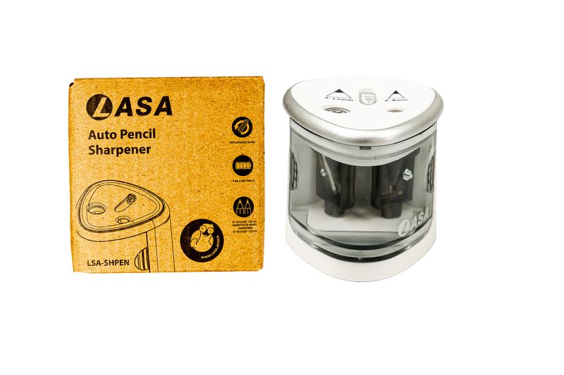 Electric Automatic Pencil Sharpener Two Holes 6-8 MM and 9-12 MM