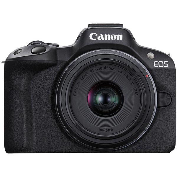 Canon EOS R50 Mirrorless Camera + RF-S 18-45mm f4.5-6.3 IS STM Lens