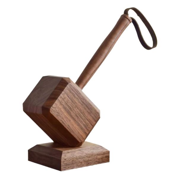 Bottle Opener, Walnut Wood Hammer, Decorative