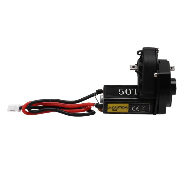 Helical Gear Complete Transmission For 1/24 Rc Crawler Upgrade Black