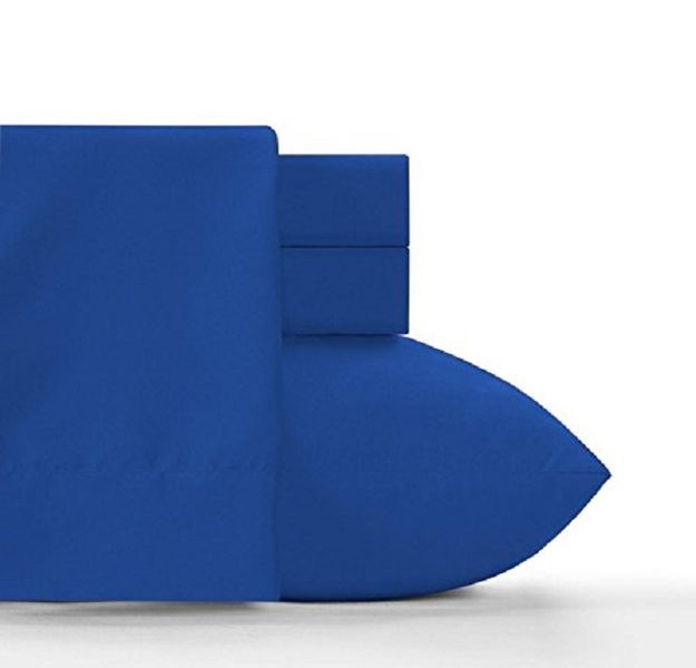 Wonder Towel Luxury Wrinkle Resistant Double Sheet Set 4 pcs Imperial Blue