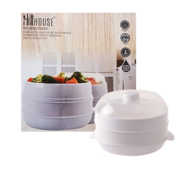 Hillhouse - Microwave Steamer - 2 Tier (21cm)