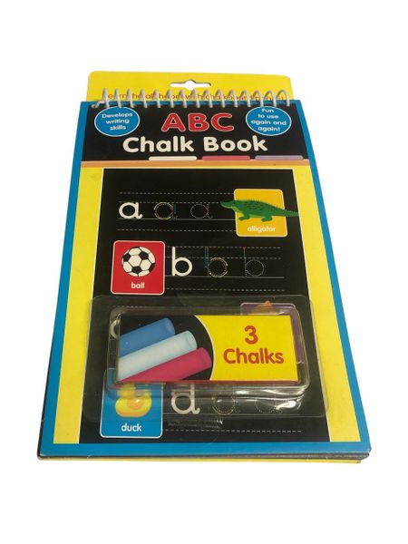 Reusable Alphabet Chalk Book