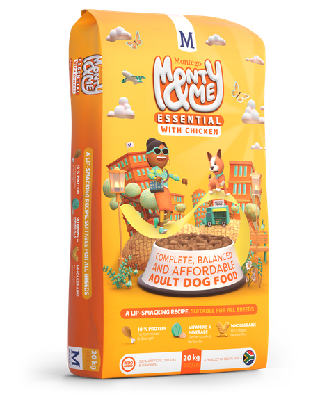 Montego Monty &amp; Me - Essential Chicken Adult Dog Food - 20 kg