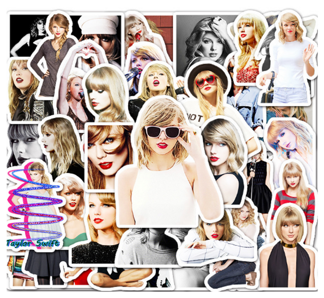 Taylor Swift - 100 Piece Themed Sticker Set