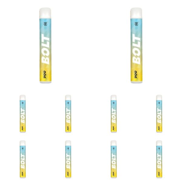 Bolt MMF 900 Puffs Disposable Vapes 20MG - Kiwi Passionfruit (Pack of 5)