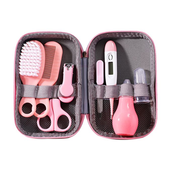 8in1 Baby Newborn Care Kit in Travel Pouch Pink Shop Today. Get