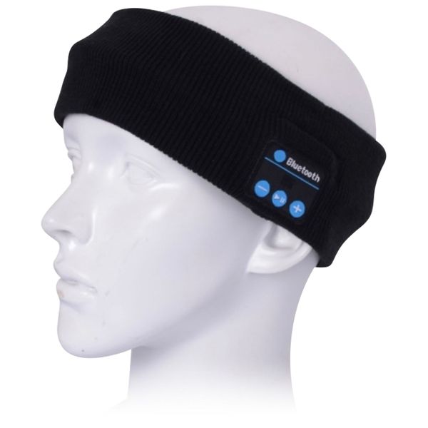 Bluetooth Hands-Free Sweatband With Mic For Easy Pairing With All Devices