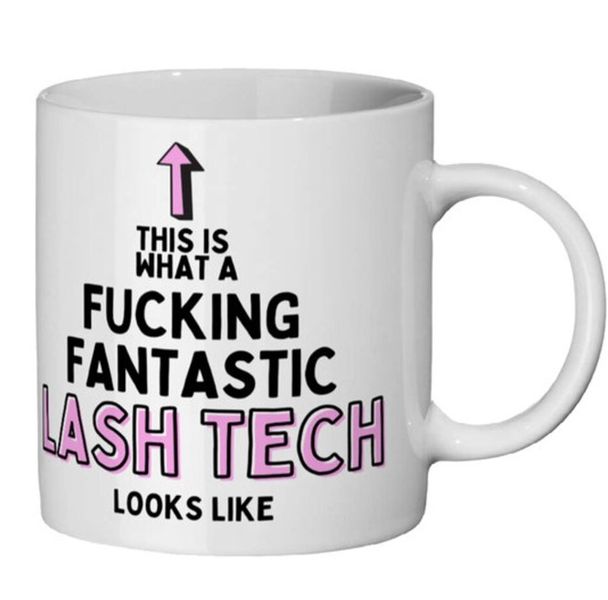 Fantastic Lash Tech Looks Like Christmas Birthday Gift Mug