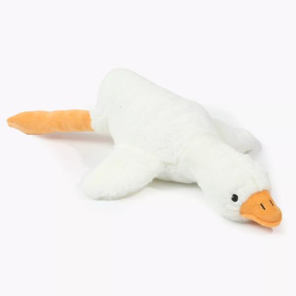 Baby Goose Plush Toy - Super Soft - L43cm - White - Room Decor - Toy