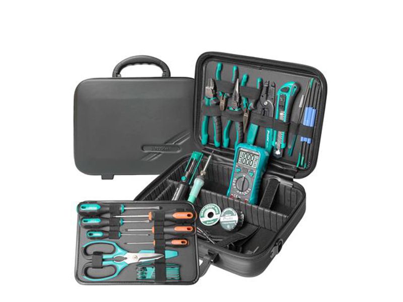 Pro'sKit PK-710KB Basic Electronic Tool Kit for Installation &amp; Maintenance