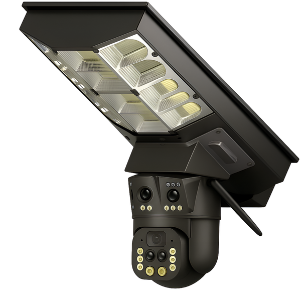 Solar Security Light - CCTV Camera with 4G