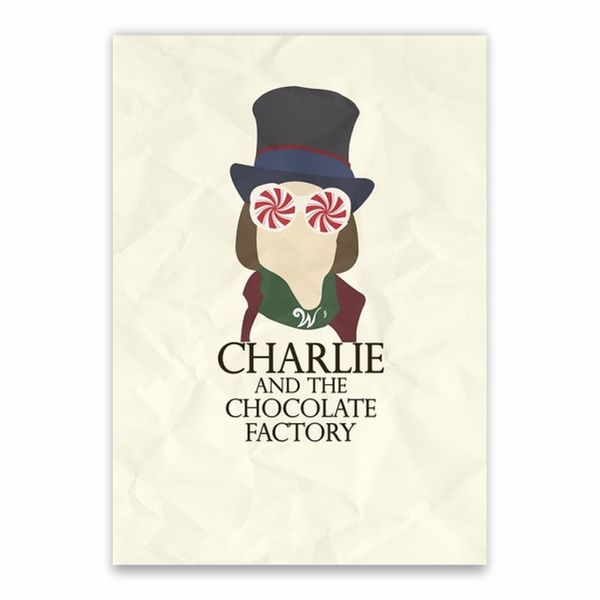 Charlie and The Choclate Factory Willy Wonka Poster - A1
