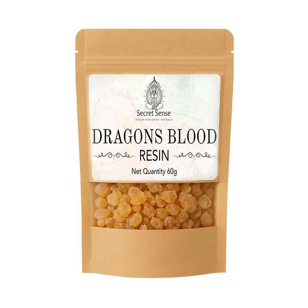 Secret Sense Natural Dragon's Blood Resin Incense - 60g