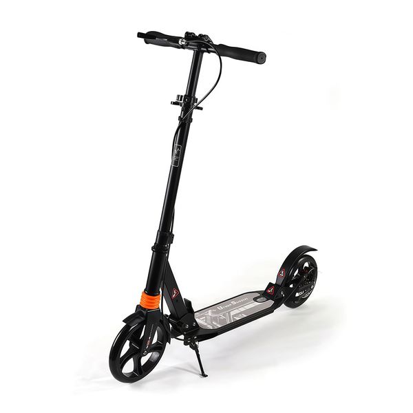 Folding Commuter Scooter With Disc Brake &amp; Adjustable Height