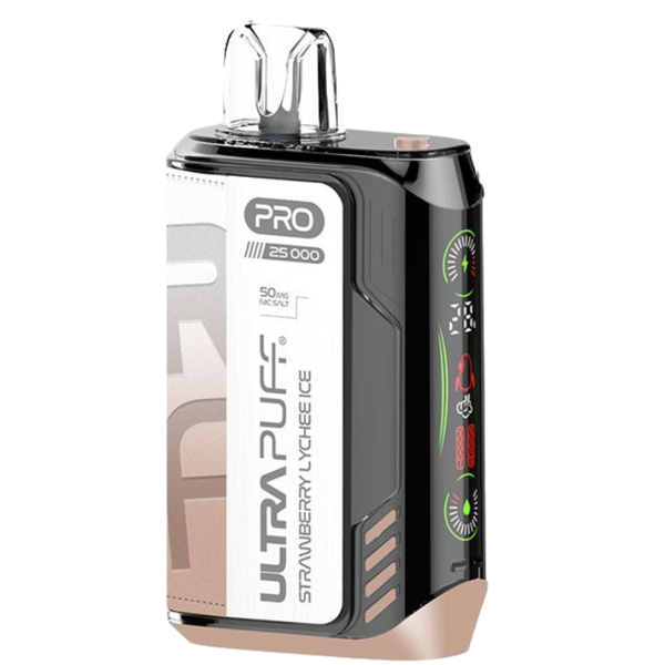Ultra Puff Pro Strawberry Lychee Ice 25,000 Puffs Disposable Vape