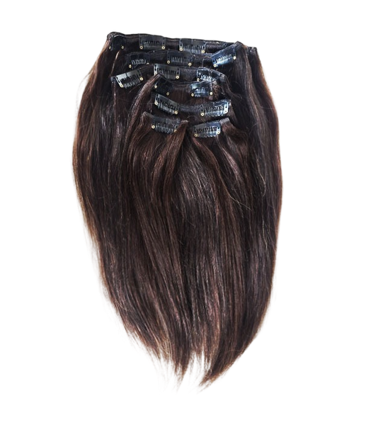 Straight Color 2 XXL 7 Piece Clip in - Brazilian Remy Human Hair
