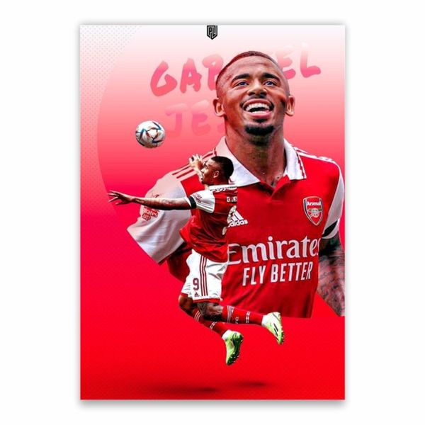 Gabriel Jesus Arsenal Poster - A1