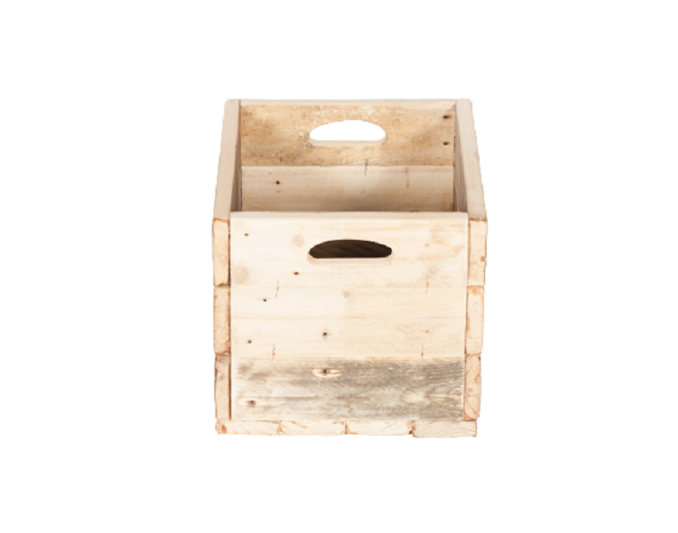 Pallet Wooden Storage Crate (3 Tier) /Utility Crate
