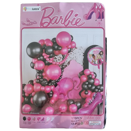 Black barbie balloons online