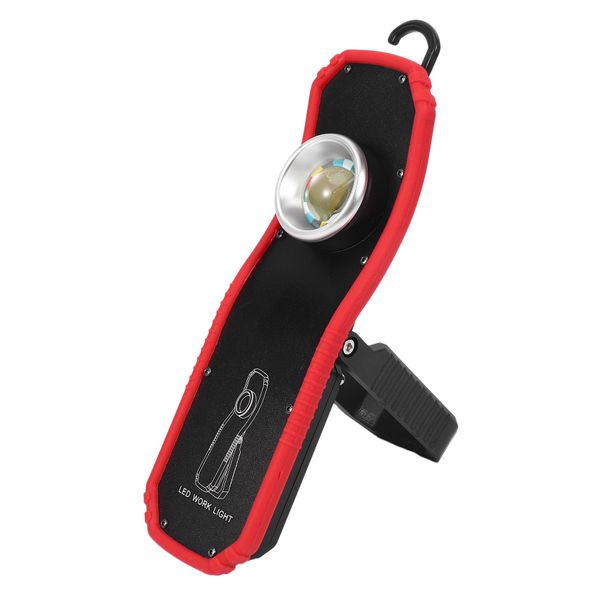 Cob 60W Multi-Function Hook Flashlight Car Repair Hand Lamp Outdoor