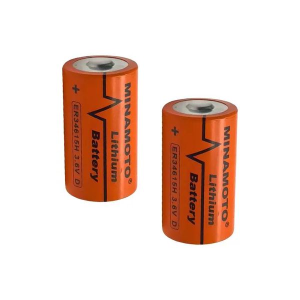 Minamoto ER34615H Lithium Thionyl Chloride 3.6v 19000mAh D Battery