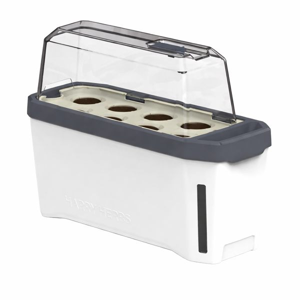 Gusta Harry Herbs White Planter