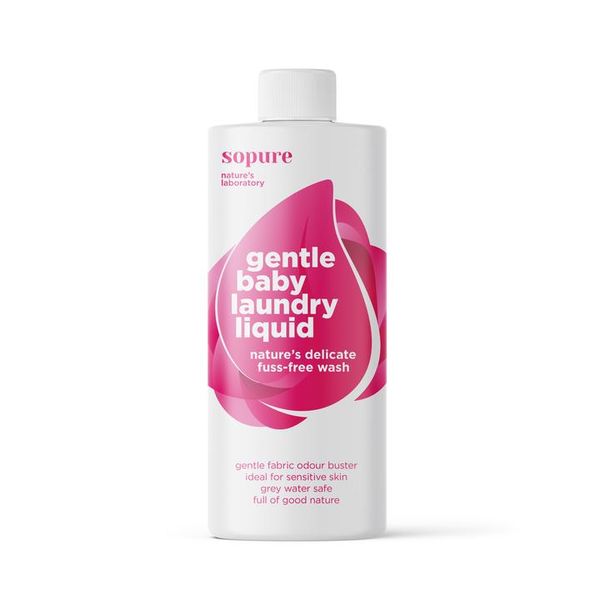 SoPure Natural Eco-Friendly Gentle Baby Laundry Washing Detergent Liquid 1L