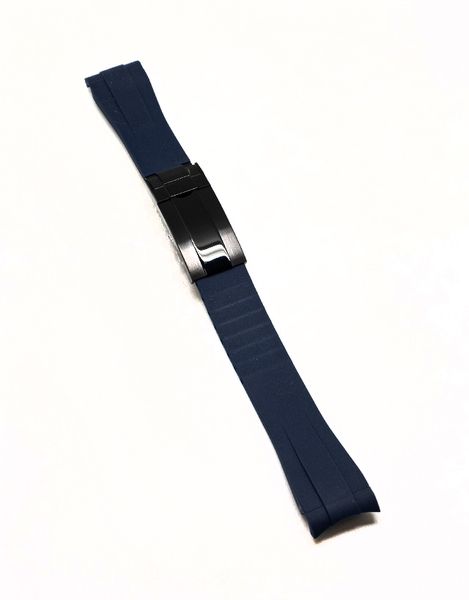 Blue Rubber Omega X Swatch Moonwatch Strap image