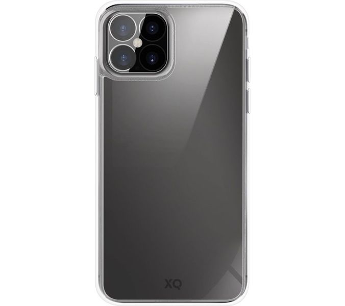 XQISIT Phantom Anti Bacterial Case for iPhone 12 Pro Max - Clear