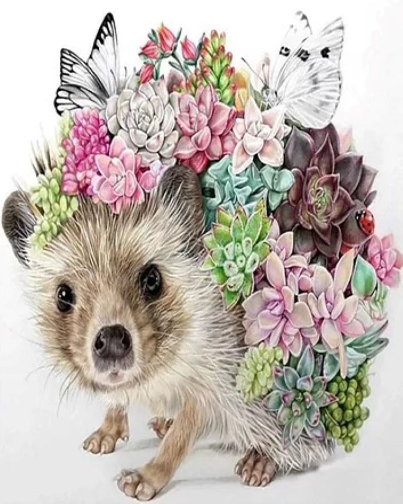 paint-by-numbers-diy-kit-40cm-x-50cm-hedgehog-illustration-mp182
