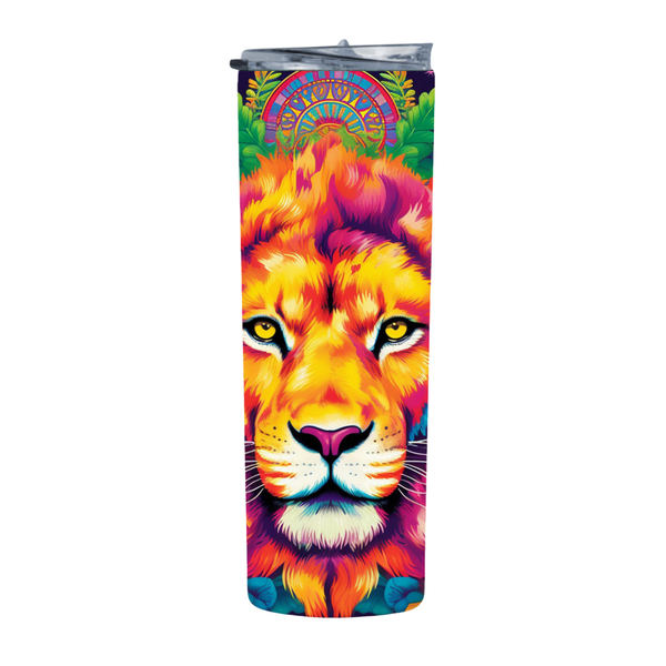 Neon LION2 Ninji 20 Oz Straight Skinny Tumbler 234