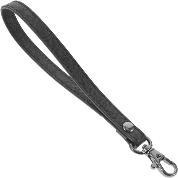 Stylish Leather Phone Lanyard Wrist Strap For Carrying Wallets And Devices