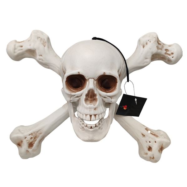 Skull Cross Bones With Adjustable Jaw - 40cm - Umlozi