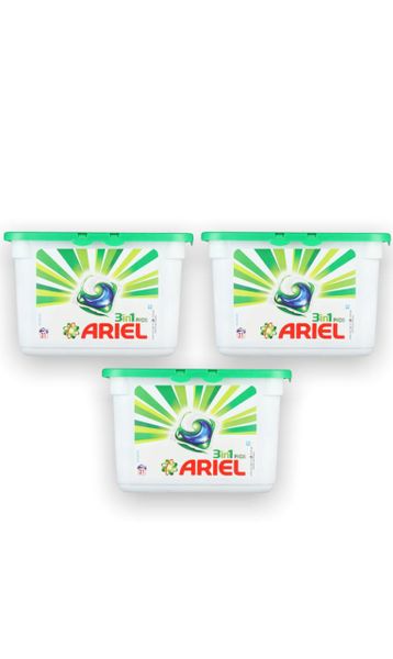 Ariel Power Capsules 3in1 - 21 Pods Pack Of 3