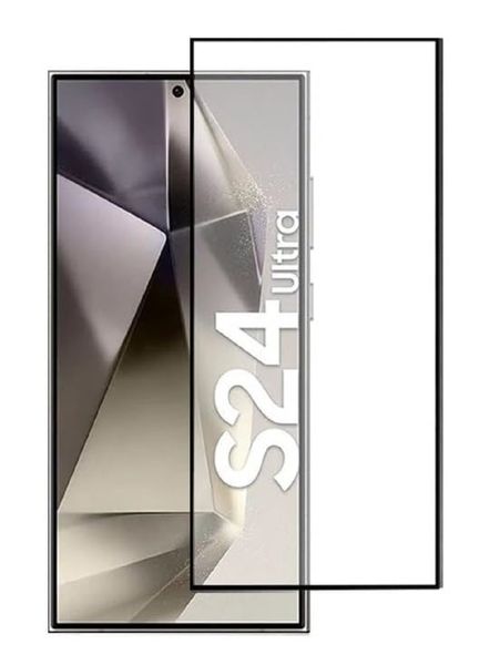 Tempered Glass Screen Protector Compatible with Samsung Galaxy S24 Ultra 5G - 6.8