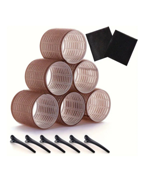 Jumbo Hair Curler Rollers for Volume