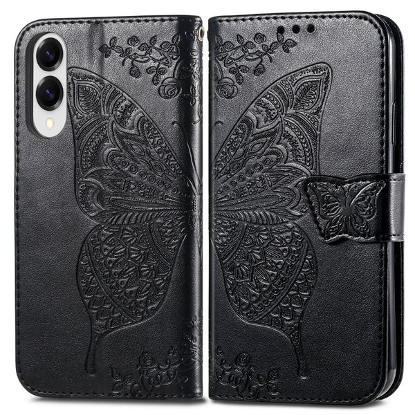 Flip Leather Embossing Wallet Case Compatible With Galaxy S26 Plus Cover