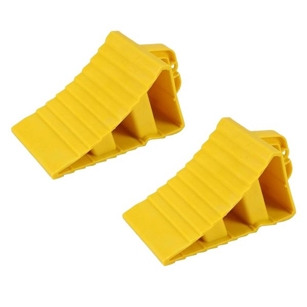Automotive Solid Heavy Duty Universal Wheel Chock Bearing For Cars 2 Piece-20CM