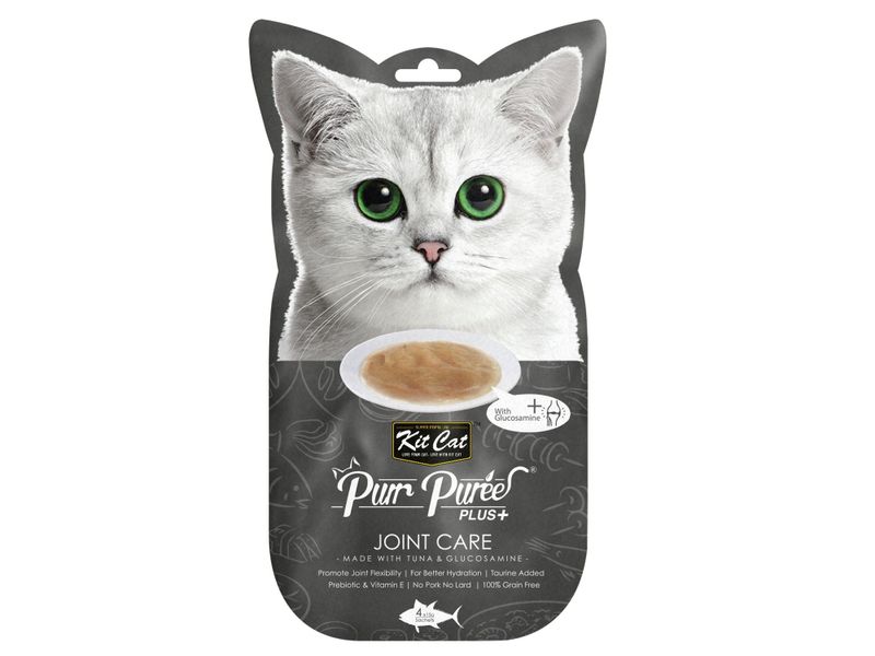 Kit Cat PurrPureePlus+ Joint Care Tuna