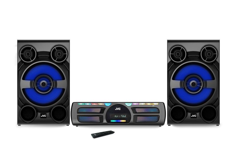 JVC Home Entertainment System -MX-N122B Black