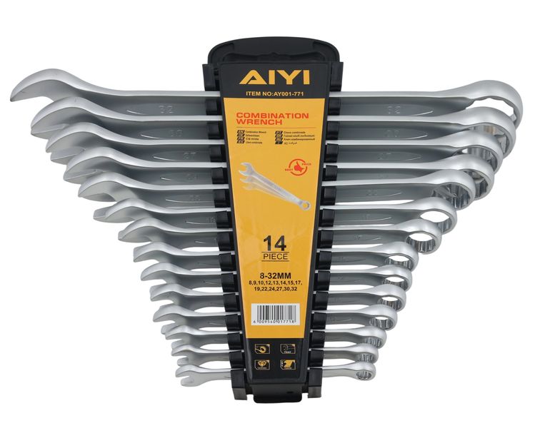 AiYi 14 Piece Combination Spanner Set 8-32mm AY001-771