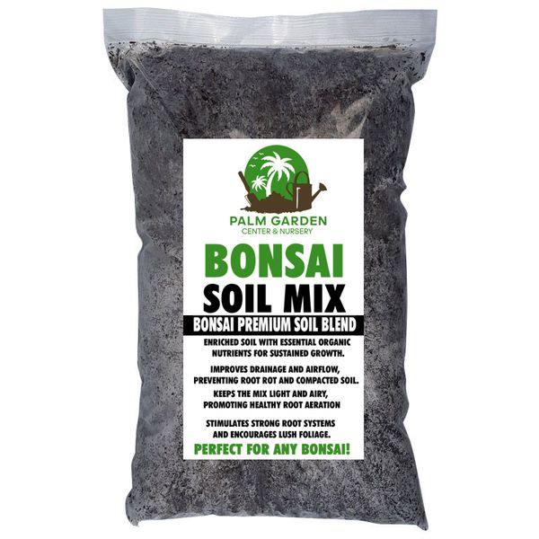 Palm Garden Premium Bonsai Soil Mix - Nutrient-Rich Blend