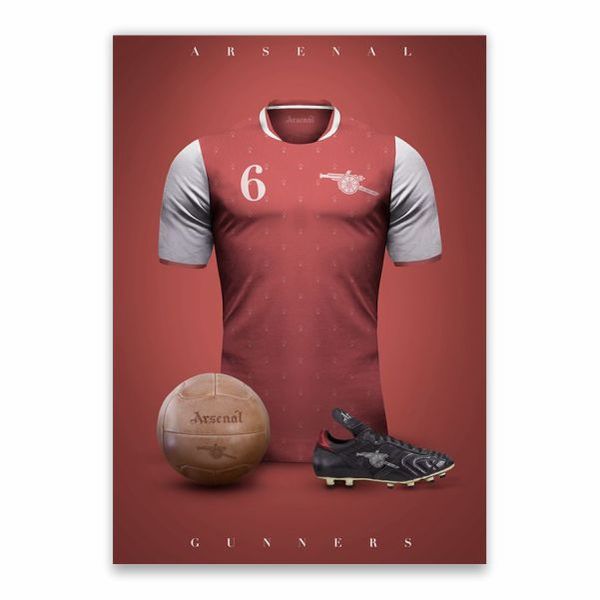 Arsenal Gunners Vintage Poster - A1