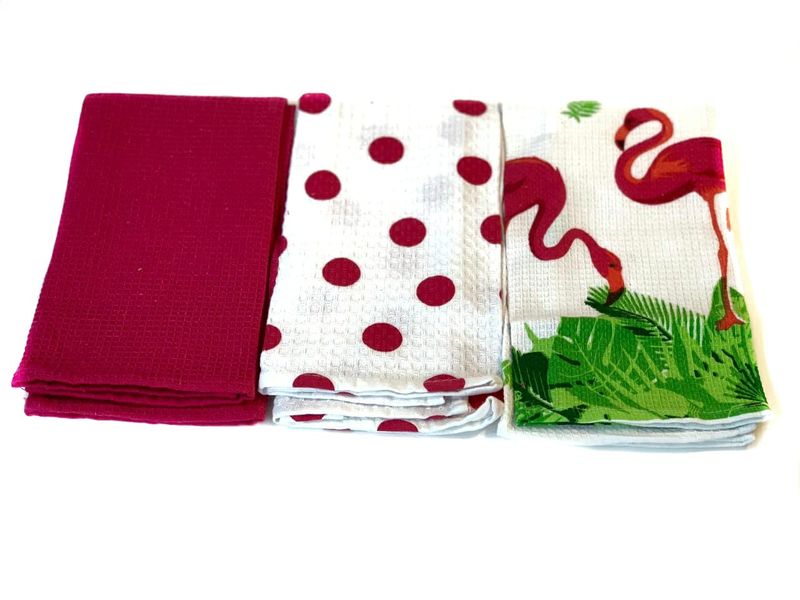 Smart Dish Cloth 100% Cotton - Ref - 82 - 6 Pieces Pack
