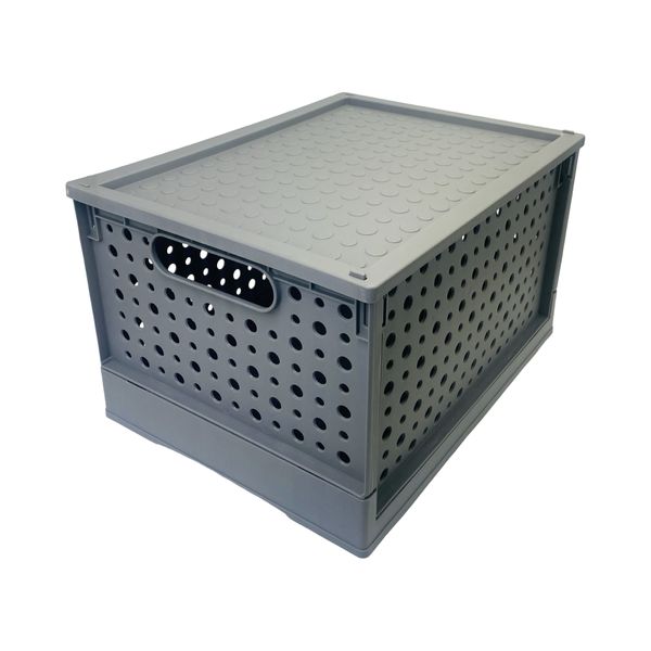 35 x 26.4 x 20.5cm Multi-Functional Foldable Closet Storage Basket 442596