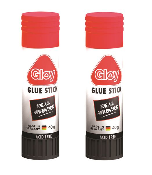 Henkel Gloy Glue Stick 40g - Pack of 2